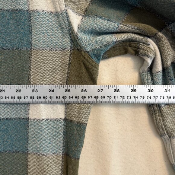 Patagonia Fjord Flannel Long Sleeve Button Shirt Men’s XXL Plaid Organic Cotton - Picture 6 of 7